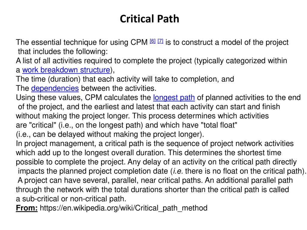Project Management: Project Charter, Scope and Scheduling Professor ...